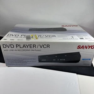 Sanyo DVD VCR Combo Player w/ In-Line Recording FWDV225F NEW Opened Box - Picture 1 of 8