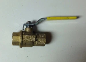 Anvil 1/2" NPT DN115 Brass Inline Manual Shut Off Trim Valve 600 WOG, 150WSP - Picture 1 of 3