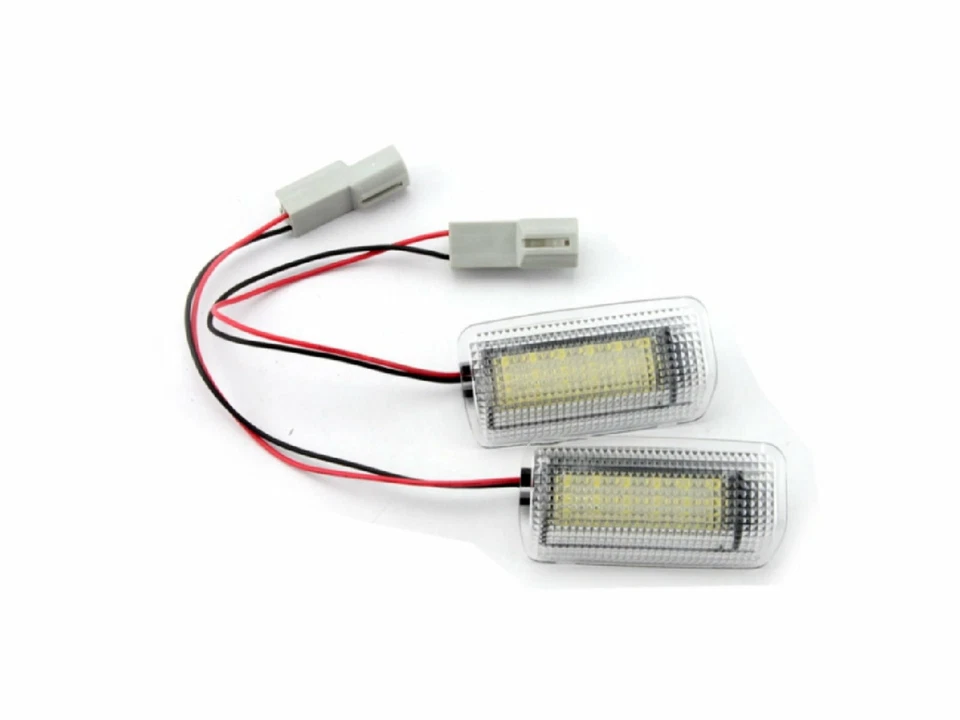 Luz de puerta lateral LED de cortesía blanca para Toyota Camry XV40 MK8 2006-2012 sedán 4D Foto 1 de 1