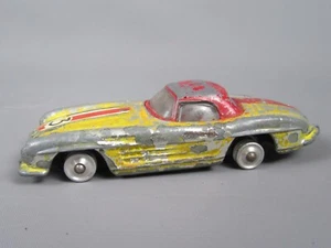 C111 Vintage 1963 Corgi 304S UK Mercedes 300 SL W198 #3 Gold 1:43 - Picture 1 of 7