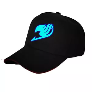 New Anime Fairy Tail Baseball Cap Outdoor Sun Hat Print Cosplay Hip Hop Luminous - Picture 1 of 6