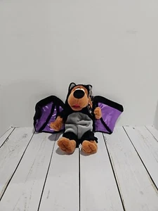 Warner Bros Scooby-Doo Halloween Plüsch Fledermaus Sitzsack Stofftier 9 Zoll Vintage - Bild 1 von 8