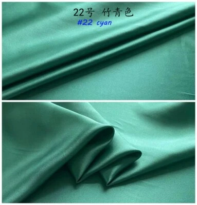 By Yard Silk Charmeuse Cloth Evening Dress 100% Mulberry Silk Satin Fabrics - Image 1 of 4