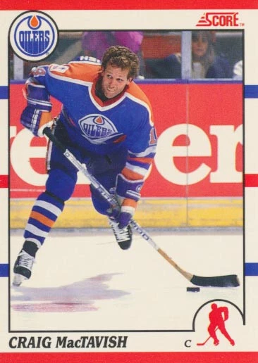 1990-91 Score Canadian #258 CRAIG MacTAVISH - Edmonton Oilers - Bild 1 von 1