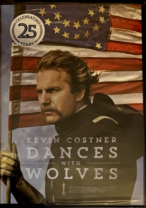 DANCES WITH WOLVES (DVD) NEW AND SEALED - KEVIN COSTNER - Image 1 of 1