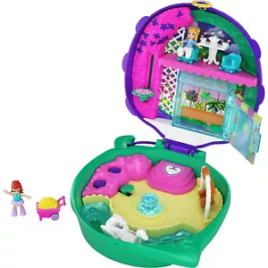 Polly Pocket Pocket W Orld Lil' Ladybug Garden Compacto, 2 micro muñecas, - Imagen 1 de 4