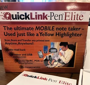 QuickLink-Pen Elite Scanner WizCom E04087 - Picture 1 of 7