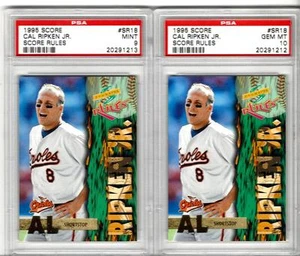 1995 SCORE SCORE RULES #SR18 CAL RIPKEN JR PSA 10 GEM MINT - Picture 1 of 1