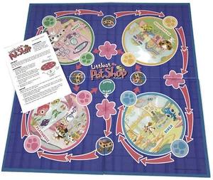 Piezas de repuesto de tablero de juego de Littlest Pet Shop juguetes instrucciones - Imagen 1 de 9