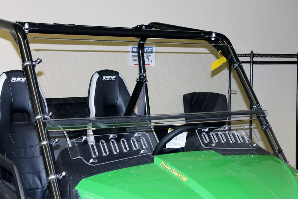 JOHN DEERE GATOR RSX 850i y 860i XUV 550, 560 y 590i MAX-FLO PARABRISAS VENTILADO Foto 1 de 1