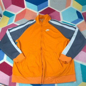 Nike Men's Orange and Grey Jacket Size XL - Picture 1 of 4