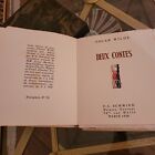 Bibliophilie "Deux Contes" Oscar Wilde F.L. Schmied