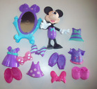 Disney Minnie Mouse Bow-tique Mattel 5.5'' Doll and Clothing ~ Lot B