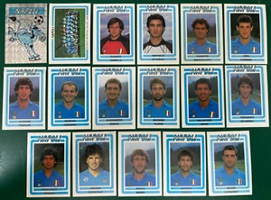 LOTTO DI 17 FIGURINE ALBUM CALCIATORI CALCIO FLASH 1988 1987-88 NUOVE NAPOLI - Picture 1 of 1