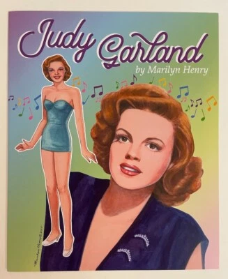 **Classic Hollywood Star ** JUDY GARLAND PAPER DOLL BOOK by Marilyn Henry