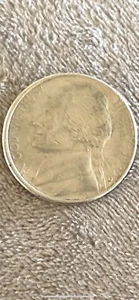1999 D Jefferson Nickel Obverse Offset -Misaligned Die - Error Strike Coin - Picture 1 of 6