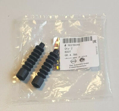 Original Opel Manschette Handbremsseil Tülle Bremsseil Faltenbalg 2 x 90236045 - Bild 1 von 4