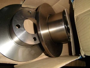 Juego de discos de freno 2 piezas ATE 24.0113.0138.1 BMW E 21 discos de freno - Imagen 1 de 1