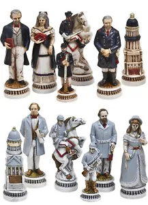 Battle of Gettysburg The American Civil War Chessmen set Made in Italy - Picture 1 of 3