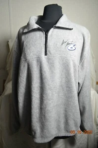 ULTRA CLUB Collection MARK MARTIN #6 Fleece Gray Unlined Jacket Size M - Picture 1 of 5
