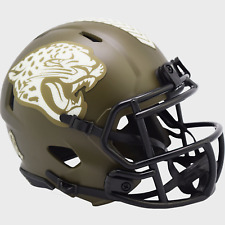 Jacksonville Jaguars NFL Salute To Service Alternate Speed Mini Helmet Riddell