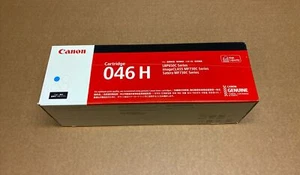 GENUINE Canon Cartridge 046H High Capacity CYAN Toner - for 650C IC MF730C - Picture 1 of 2
