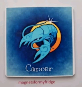 CANCER STAR SIGN HOROSCOPE SYMBOL 'The Crab' FRIDGE MAGNET - M304 F - Picture 1 of 1