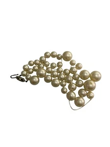 Vintage Pearls with tone clasp vintage broken string - Picture 1 of 9