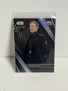 2023 Star Wars Chrome Black GENERAL HUX # 98 Refractor Silver Card 103/199 - Picture 1 of 3