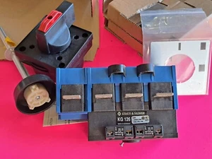Controlador de motor manual de 4 polos KG126T204/IRL148VE Kraus & Naimer 150A - Imagen 1 de 12