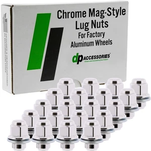 Chrome Lug Nuts | 2009-2021 Nissan 370Z | Factory Wheels - Picture 1 of 6
