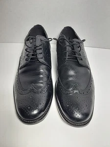 Nunn Bush Comfort Gel Mens Shoes Oxford Black Leather Upper - Picture 1 of 5