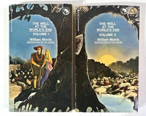 The Well at Worlds End Volume 1 & 2 Paperback Books William Morris Vintage 1973 - Picture 1 of 6