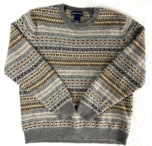 Garret Scott Pullover 100% Lammwolle Rundhalspullover L warm kuschelig - Bild 1 von 9