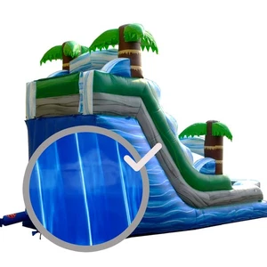 Toppa di riparazione vinile per casa gonfiabile 12x60 pollici marmo blu vinile PVC - Foto 1 di 2