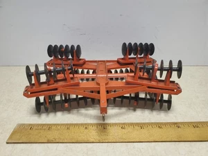 Toy Vintage Ertl Allis Chalmers 1/16 Scale Winged Disc Harrow Farm Implement - Picture 1 of 10