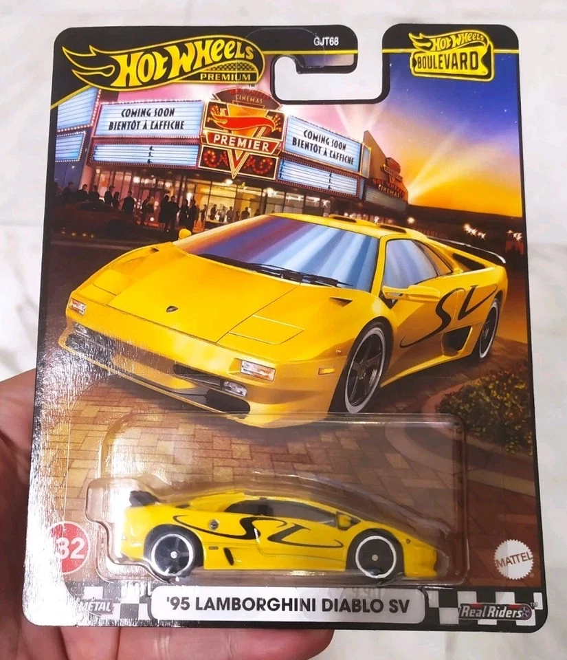 Hot Wheels '95 Lamborghini Diablo SV Boulevard Premium 2025 N.132 1:64 - Immagine 1 di 4