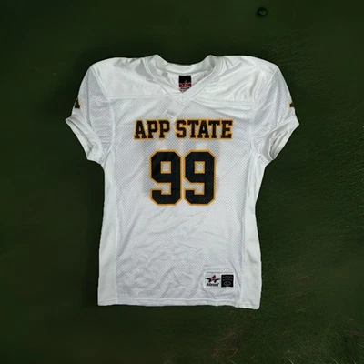 Nueva con etiquetas Camiseta de Fútbol Appalachian State Malla Blanca #99 Alleson Juvenil Talla Grande Foto 1 de 4