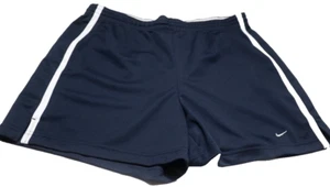 Nike Boys Large 12 14 Shorts Navy White Stripe - Picture 1 of 8