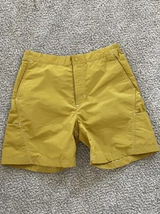 Giacca a vento ADIDAS UTILITY SHORTS uomo M gialla larga ampia leggera elasticizzata - Foto 1 di 7