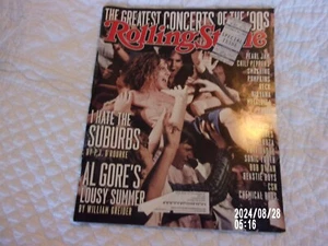 Rolling Stone Magazine Issue 822 September 30 1999 Pearl Jam Nirvana Metallica - Imagen 1 de 1