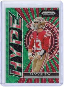 2023 Panini Prizm - Hype Green Prizm #H-2 Brock Purdy - Picture 1 of 2