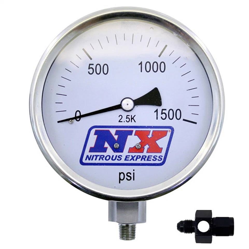 Nitrous Express 15541 Nitrous Pressure Gauge - Image 1 of 1