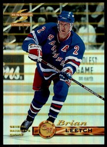 1997-98 Pinnacle Post Brian Leetch #4