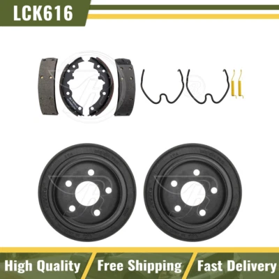 Tambores de freno traseros zapatas de freno herrajes kit de resorte para Pontiac Sunfire 1996-1998 Foto 1 de 4