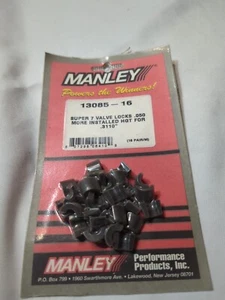 Qty.16 Manley 13085-16 Super 7 Valve Locks .050 HGT For .3110" - Bild 1 von 2