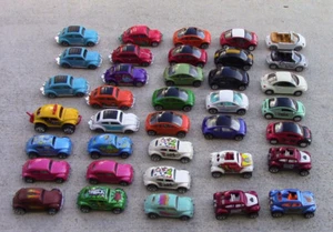Hot Wheels Matchbox Johnny Lightning VW Beetle Bug Lot of 33 Mint Loose - Picture 1 of 21
