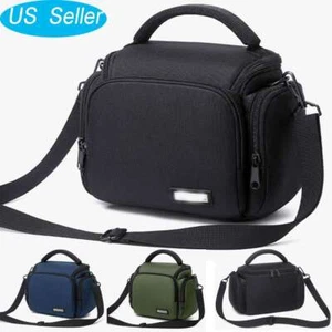 US Camera Shoulder Bag Crossbody Waterproof Protective Case for Canon Nikon Sony - Picture 1 of 14