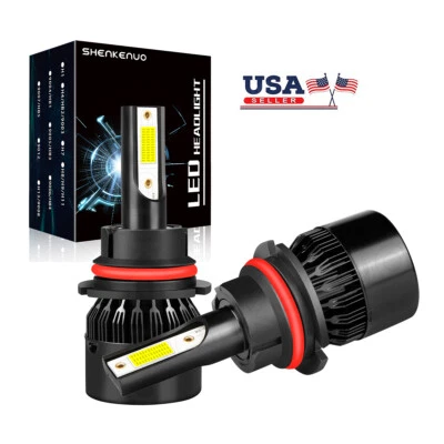 Faros LED para Nissan Máxima 1990-1999 haz doble alto y bajo 6000K blanco Foto 1 de 4