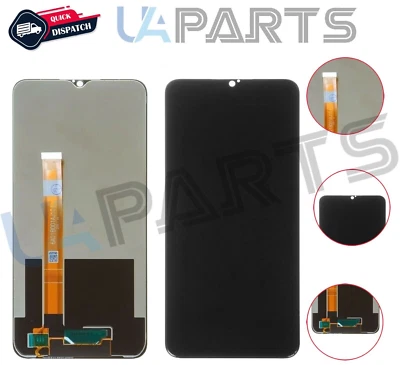 UA PARTS For Oppo Realme 5 / 5i / 5S LCD Touch Screen Digitizer Display Assembly Black